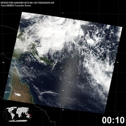 Level 1B Image at: 0010 UTC