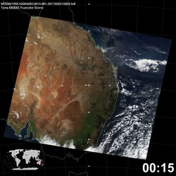 Level 1B Image at: 0015 UTC