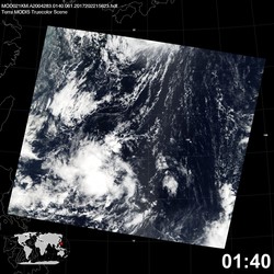 Level 1B Image at: 0140 UTC