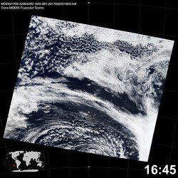 Level 1B Image at: 1645 UTC