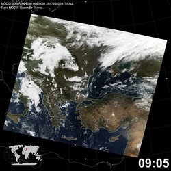 Level 1B Image at: 0905 UTC