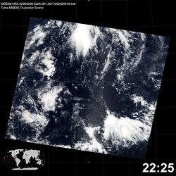 Level 1B Image at: 2225 UTC