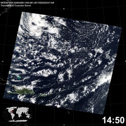 Level 1B Image at: 1450 UTC