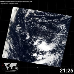 Level 1B Image at: 2125 UTC