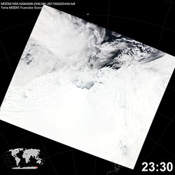 Level 1B Image at: 2330 UTC