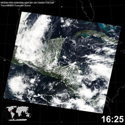 Level 1B Image at: 1625 UTC