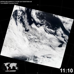 Level 1B Image at: 1110 UTC