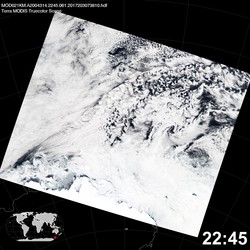 Level 1B Image at: 2245 UTC