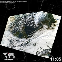 Level 1B Image at: 1105 UTC