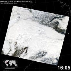 Level 1B Image at: 1605 UTC