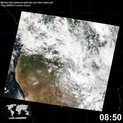 Level 1B Image at: 0850 UTC