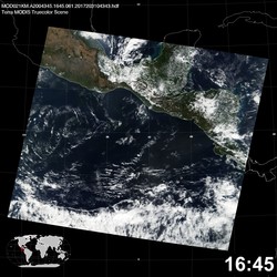 Level 1B Image at: 1645 UTC