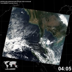 Level 1B Image at: 0405 UTC