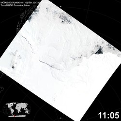 Level 1B Image at: 1105 UTC