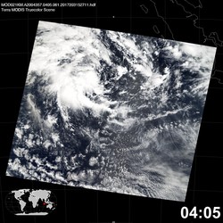 Level 1B Image at: 0405 UTC