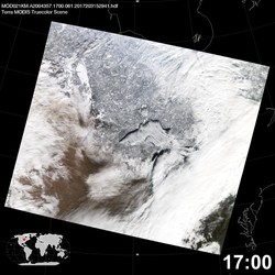 Level 1B Image at: 1700 UTC