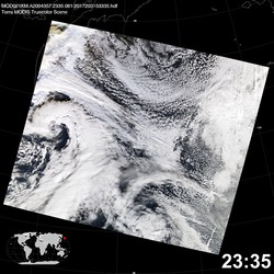 Level 1B Image at: 2335 UTC