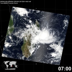 Level 1B Image at: 0700 UTC