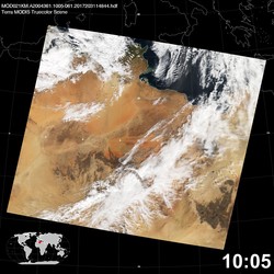 Level 1B Image at: 1005 UTC