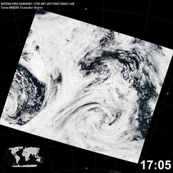 Level 1B Image at: 1705 UTC