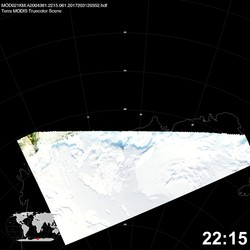 Level 1B Image at: 2215 UTC