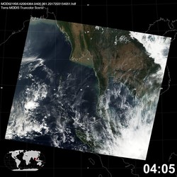 Level 1B Image at: 0405 UTC