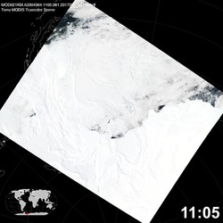 Level 1B Image at: 1105 UTC