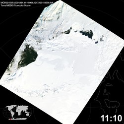 Level 1B Image at: 1110 UTC