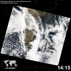 Level 1B Image at: 1415 UTC