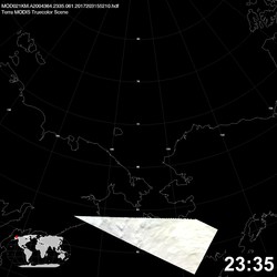 Level 1B Image at: 2335 UTC