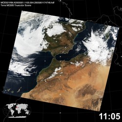 Level 1B Image at: 1105 UTC