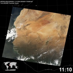 Level 1B Image at: 1110 UTC