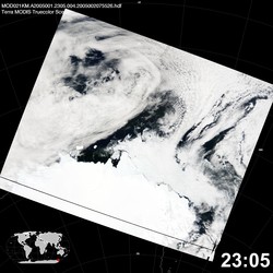 Level 1B Image at: 2305 UTC