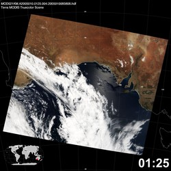 Level 1B Image at: 0125 UTC