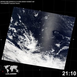 Level 1B Image at: 2110 UTC