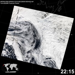 Level 1B Image at: 2215 UTC