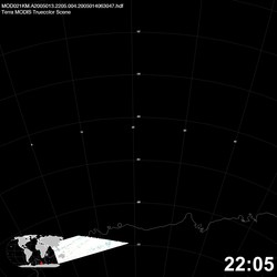 Level 1B Image at: 2205 UTC