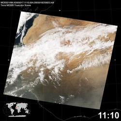 Level 1B Image at: 1110 UTC