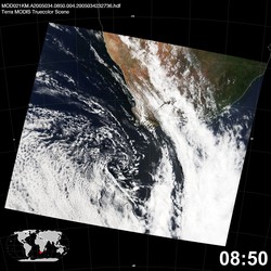 Level 1B Image at: 0850 UTC