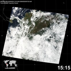 Level 1B Image at: 1515 UTC