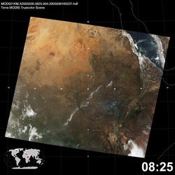 Level 1B Image at: 0825 UTC