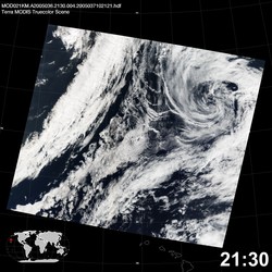 Level 1B Image at: 2130 UTC