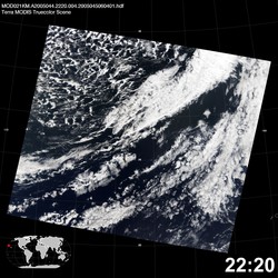 Level 1B Image at: 2220 UTC