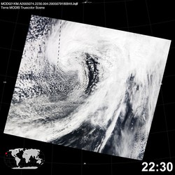 Level 1B Image at: 2230 UTC