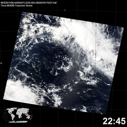 Level 1B Image at: 2245 UTC