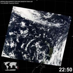 Level 1B Image at: 2250 UTC