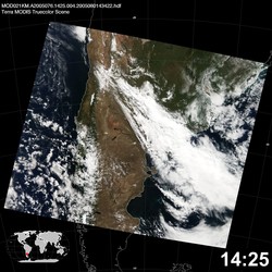 Level 1B Image at: 1425 UTC