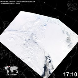 Level 1B Image at: 1710 UTC