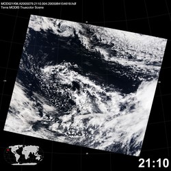 Level 1B Image at: 2110 UTC