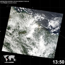 Level 1B Image at: 1350 UTC